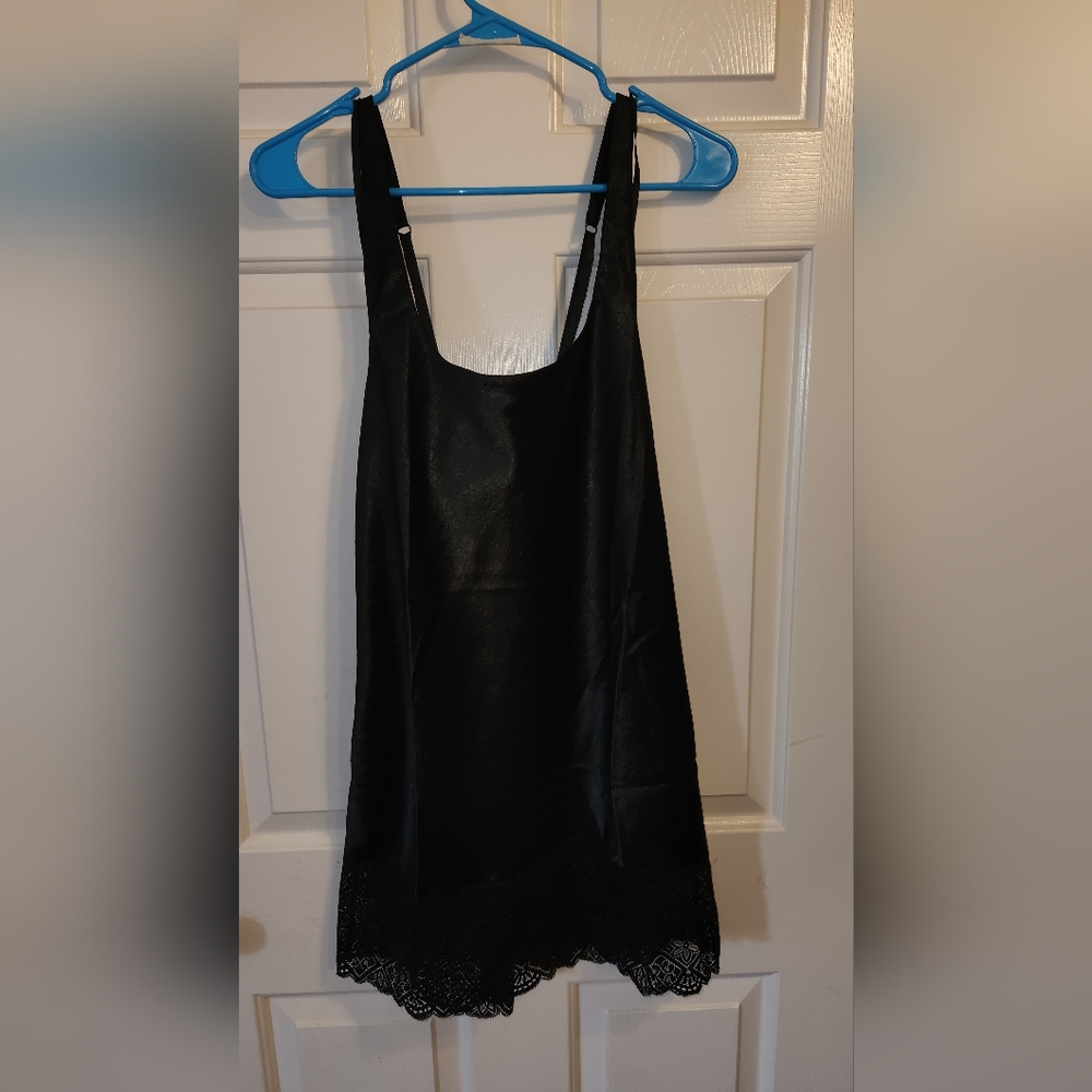 Victoria's Secret Gold Label  Lace Hem Slip Dress - Picture 2 of 4
